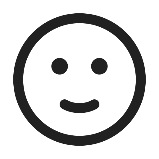 Ic, fluent, emoji, smile, slight, regular icon - Free download