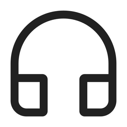 Ic, fluent, headphones, regular icon - Free download