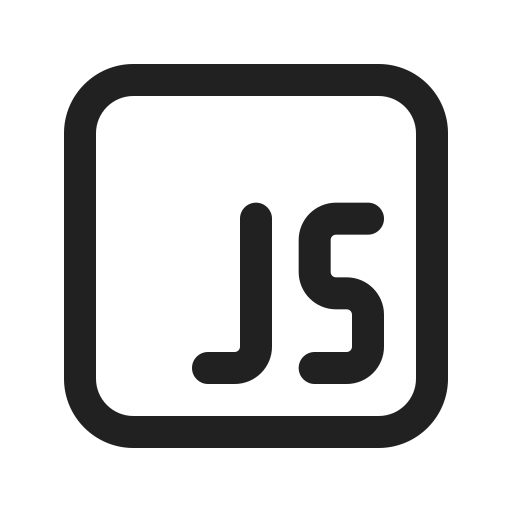 Ic, fluent, javascript, regular icon - Free download
