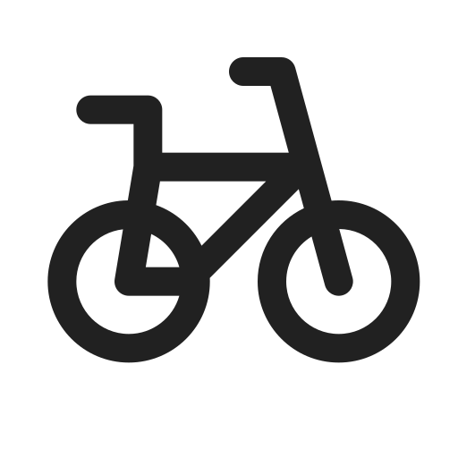 Ic, fluent, vehicle, bicycle, regular icon - Free download