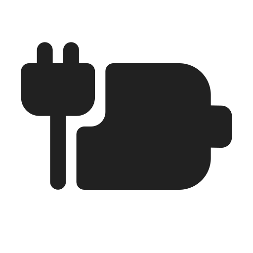 Ic, fluent, battery, charge, filled icon - Free download