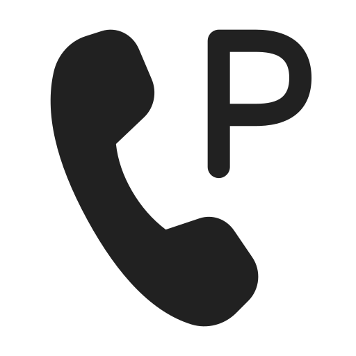 Ic, fluent, call, park, filled icon - Free download