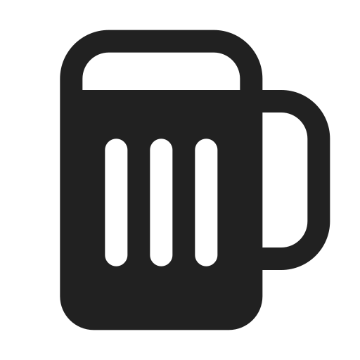 Ic, fluent, drink, beer, filled icon - Free download