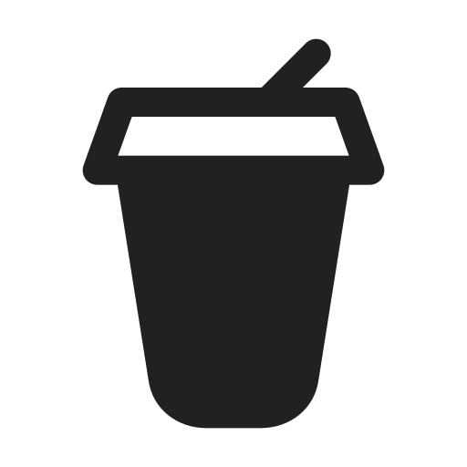 Ic, fluent, drink, to, go, filled icon - Free download