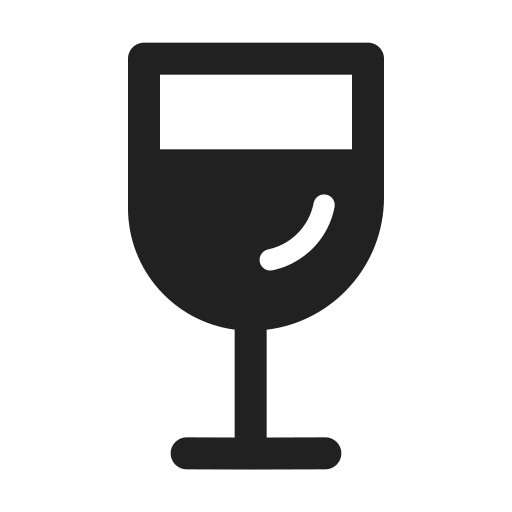 Ic, fluent, drink, wine, filled icon - Free download