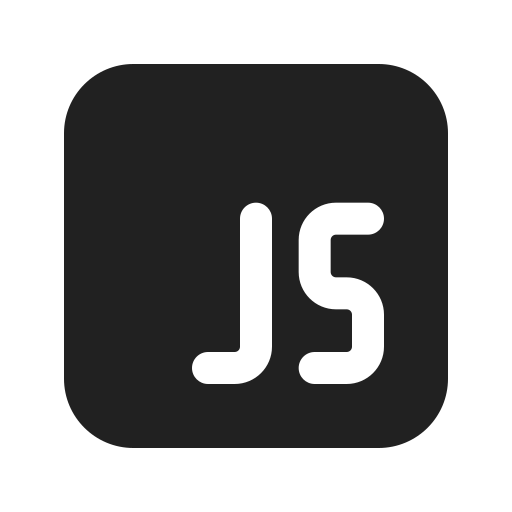 Ic, fluent, javascript, filled icon - Free download