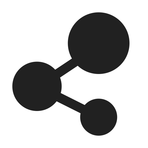 Ic, fluent, molecule, filled icon - Free download