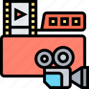 video, movie, gallery, folder, directory