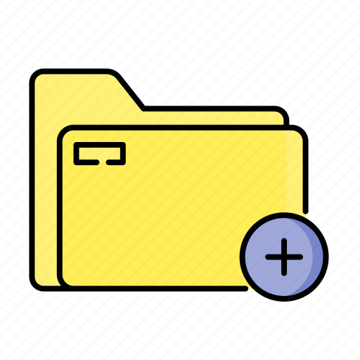 Folder, object, essential, website, add, plus icon - Download on Iconfinder