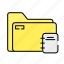 folder, object, essential, website, note, document 