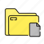 folder, object, essential, website, file, document 
