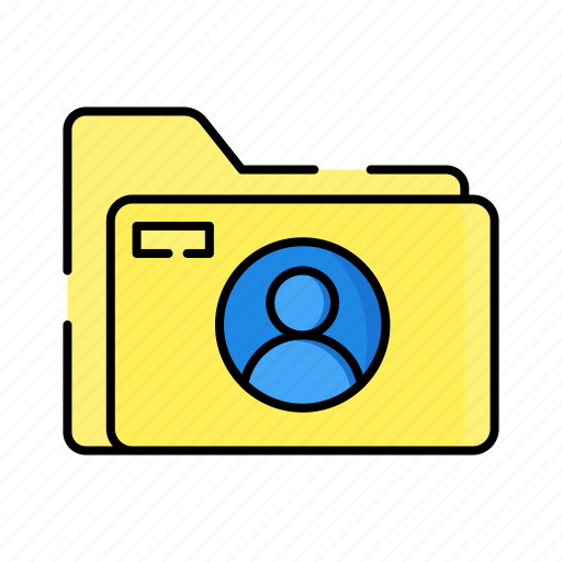 Folder, object, essential, website, profile, user, avatar icon - Download on Iconfinder