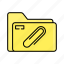 folder, object, essential, website, paperclipper, file 