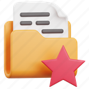 folder, file, document, favorite, star, like, rating
