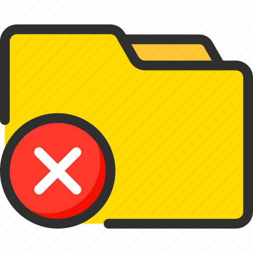 Delete, doc, docs, error, file, files, folder icon - Download on Iconfinder