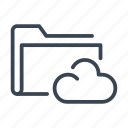 folder, archive, file, directory, cloud, share