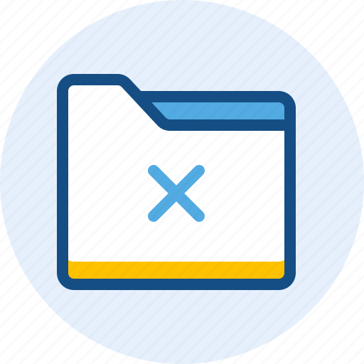 Cross, document, file, folder icon - Download on Iconfinder