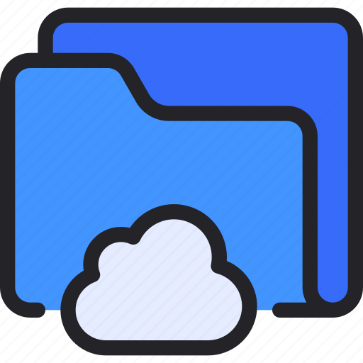 Folder, document, storage, cloud, server icon - Download on Iconfinder