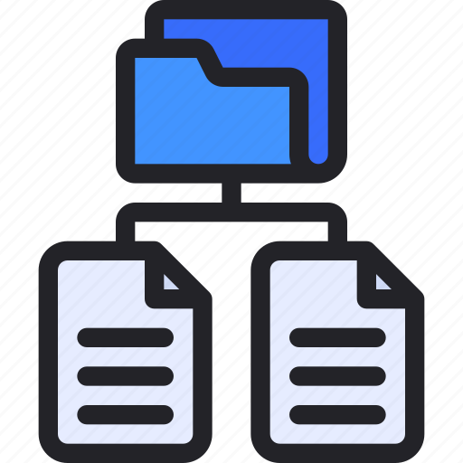Folder, document, storage, file, data, sharing icon - Download on Iconfinder