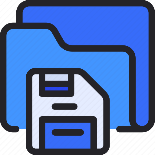Folder, document, storage, save, directory icon - Download on Iconfinder