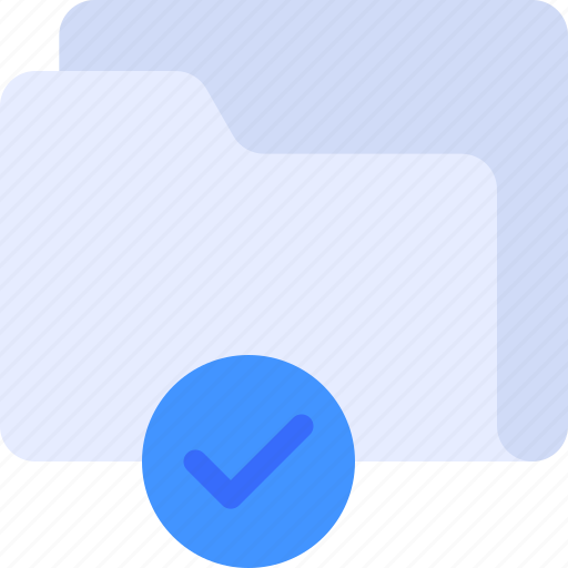 Folder, document, storage, checklist, check icon - Download on Iconfinder