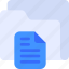 folder, document, storage, file, office, material 