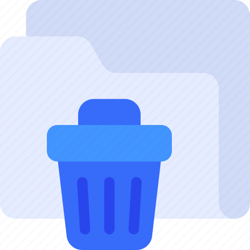 Folder, document, storage, trash, delete icon - Download on Iconfinder
