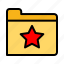 star, favorite, bookmark, book, folder, files, file 