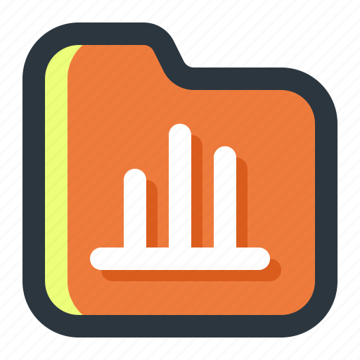 Analytics, business, chart, folder, graph, growth, statistics icon - Download on Iconfinder