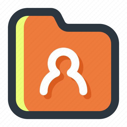 Avatar, folder, interface, person, private, profile, user icon - Download on Iconfinder