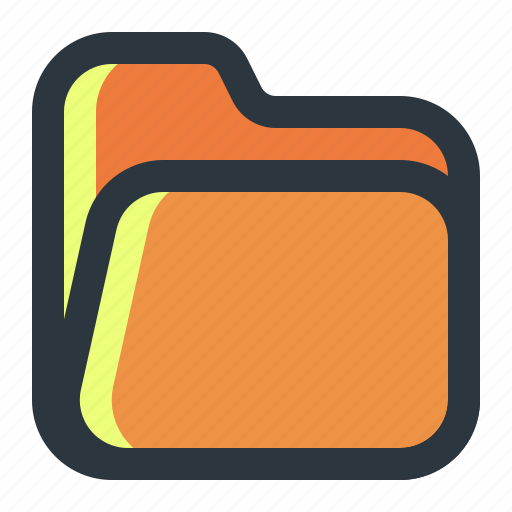 Archive, data, document, empty, file, folder, open icon - Download on Iconfinder