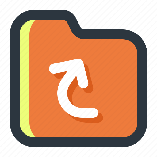 Document, file, folder, history, new, recent, up icon - Download on Iconfinder