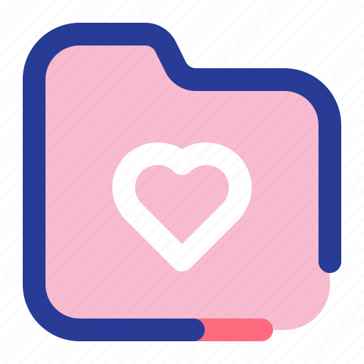 Bookmark, document, favourite, file, folder, heart, like icon - Download on Iconfinder