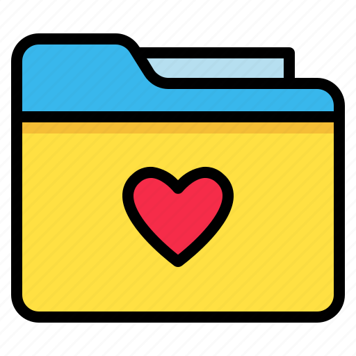 Archive, file, folder, liked icon - Download on Iconfinder