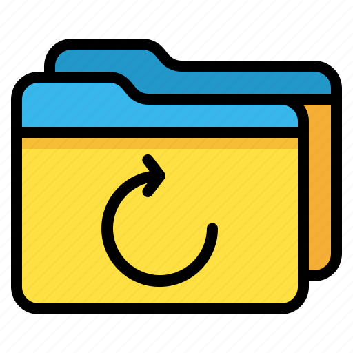 Archive, folder, multiple, refresh icon - Download on Iconfinder