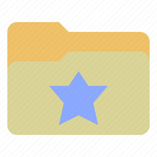 Document, folder, bookmark, favourite, star, file icon - Download on Iconfinder