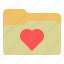 document, folder, favourite, heart, bookmark, file 