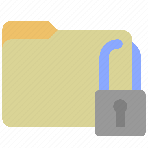 Document, folder, lock, security, file icon - Download on Iconfinder