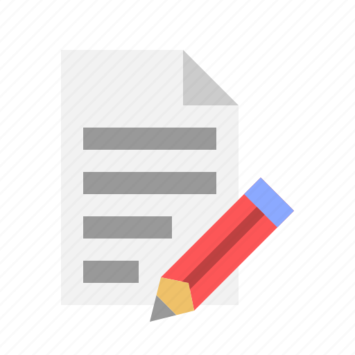 Document, edit, content, writing, file icon - Download on Iconfinder