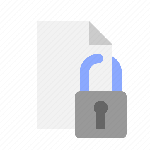 Document, lock, security, file icon - Download on Iconfinder
