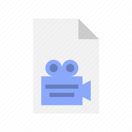 Document, movie, video, file icon - Download on Iconfinder