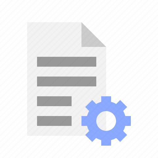 Document, settings, file icon - Download on Iconfinder