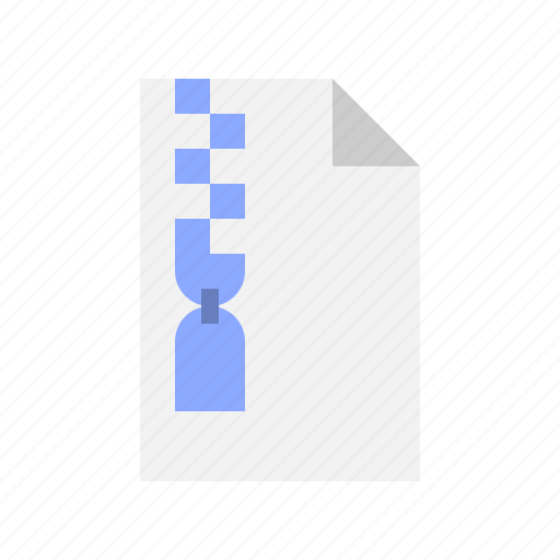 Document, zip, compact, data, file icon - Download on Iconfinder