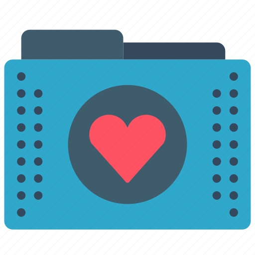 Favourite, files, folder, folders, heart icon - Download on Iconfinder