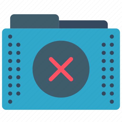 Delete, files, folder, folders, remove icon - Download on Iconfinder