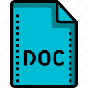 doc, extension, file, files, folders, microsoft, word