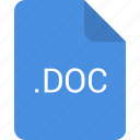 blue, file, document, documents, extension, text, type