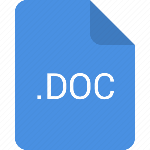 Blue, file, document, documents, extension, text, type icon - Download on Iconfinder