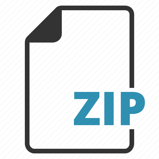Achieve, file, zip icon