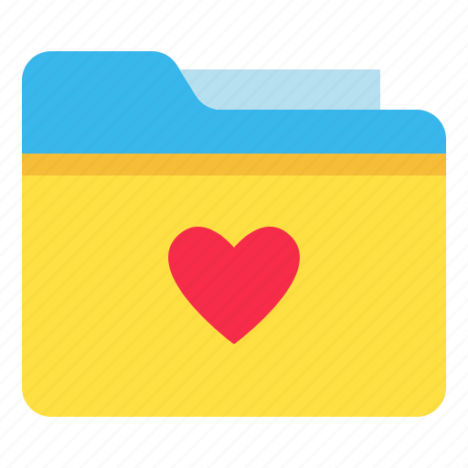 Archive, file, folder, liked icon - Download on Iconfinder